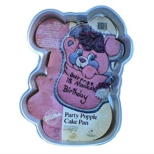 VINTAGE Wilton Party Popple cake pan 2105-2056